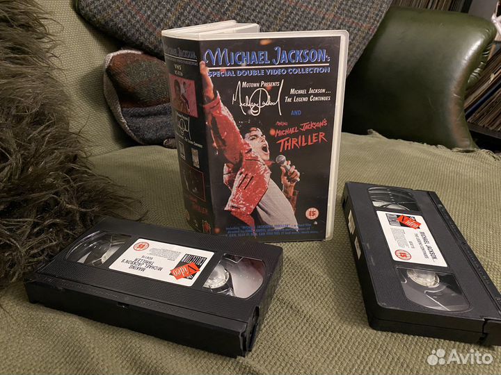 Michael jackson thriller VHS Майкл Джексон