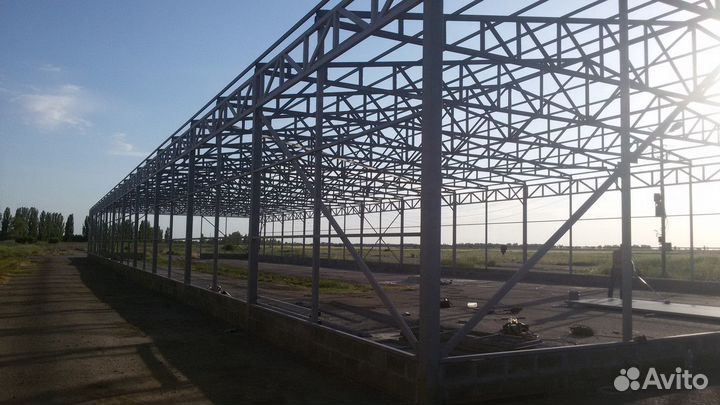 Ангары / Проектирование / Монтаж