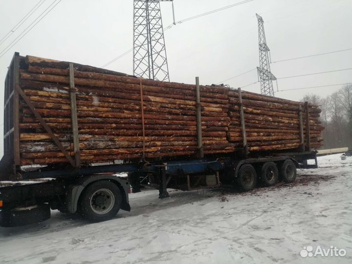 Услуги лесовоза с манипулятором