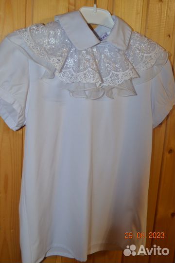 Блузка школьная