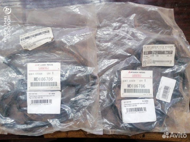 Прокладка клапанной крышки Mitsubishi Galant 2.5