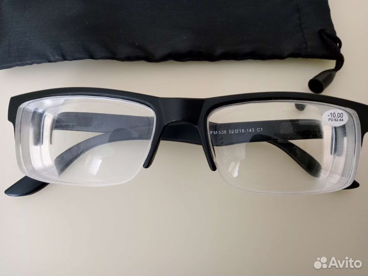 Очки для зрения -10