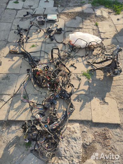 Проводка с датчиками Ауди 80 с мотора 1.9 1z