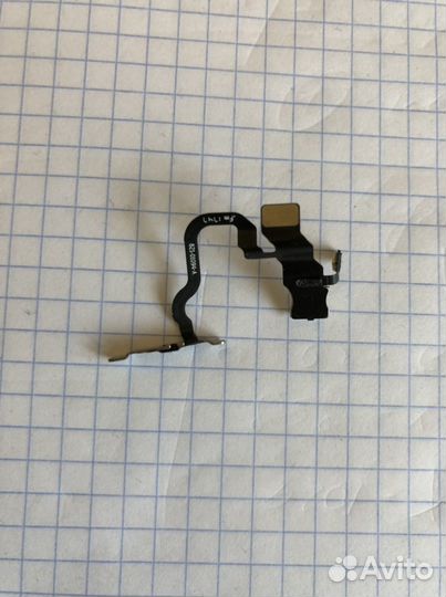 Шлейф вспышки и микрофона iPhone X