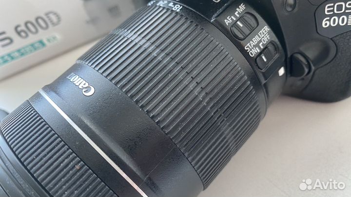 Фотоаппарат Canon eos 600d
