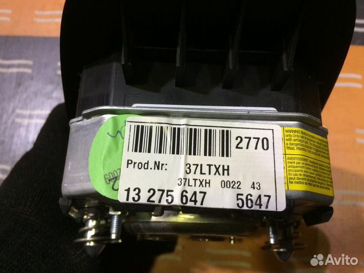 Подушка безопасности в руль Опель Инсигния 1