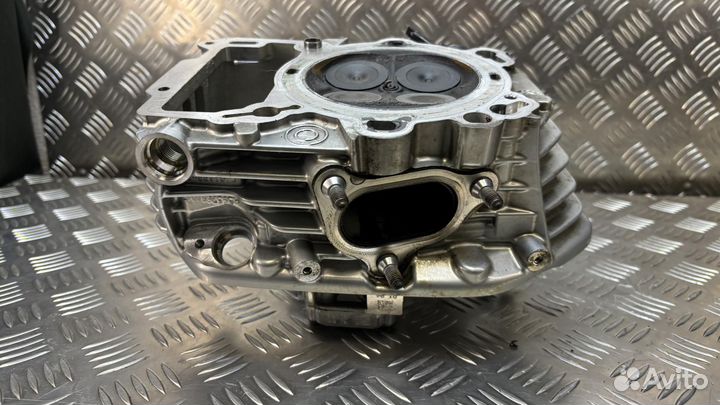 Головка блока цилиндров серебристая Л R1250 BMW