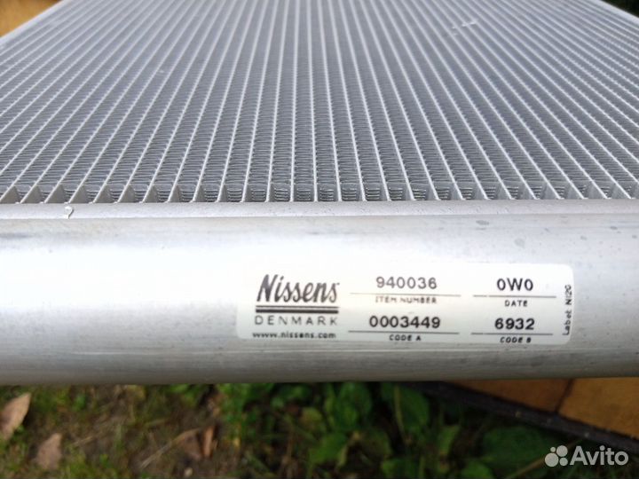 Радиатор кондиционера тойота