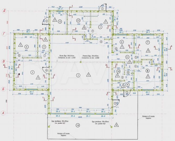 Дом 227 м² на участке 20,6 сот.