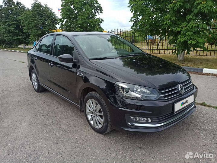 Volkswagen Polo 1.6 AT, 2016, 77 680 км