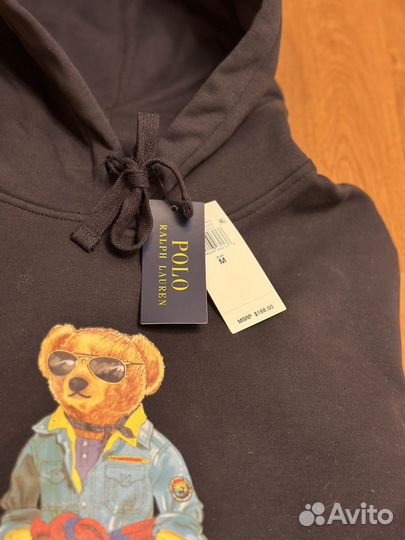 Худи Polo ralph lauren bear оригинал