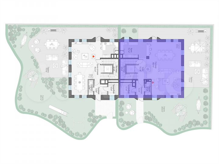 4-к. квартира, 522,2 м², 1/3 эт.