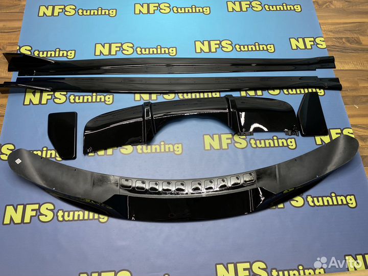 Обвес для BMW X5 F15 M Performance черный глянец