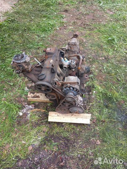 Двиготель и кпп на audi 80 b3