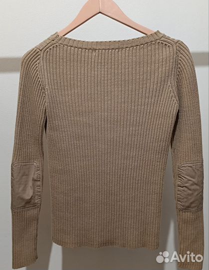 Джемпер женский 44 размер бежевый приталенный