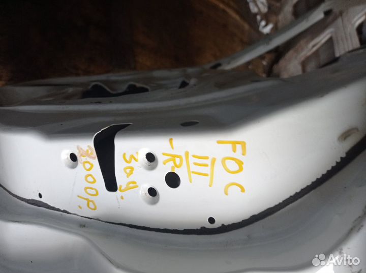 Дверь задняя фокус 3