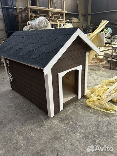 Будка для собаки утепленная