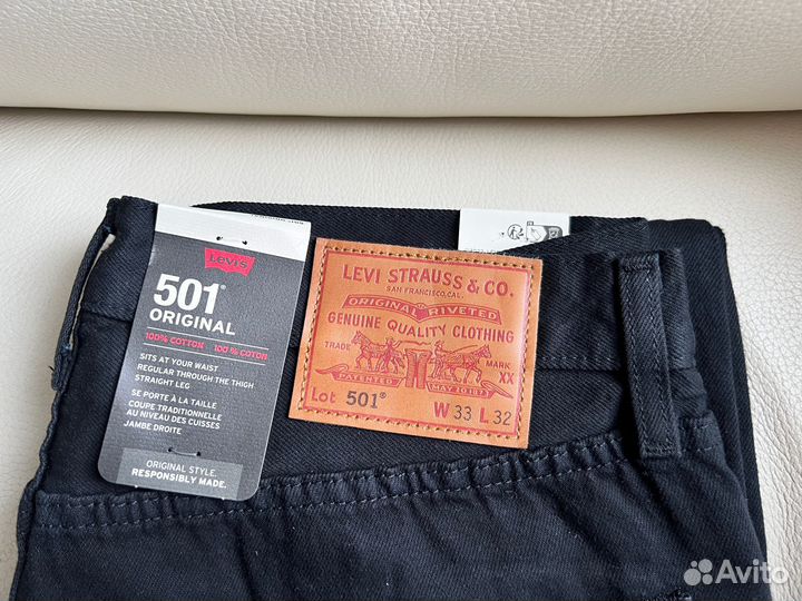 Джинсы Levi's Premium 501 Оригинал 100 cotton