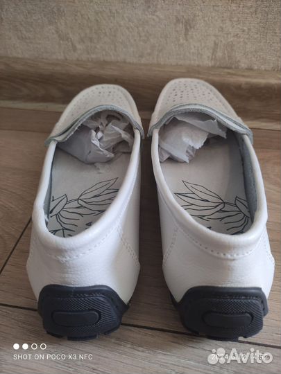 Мокасины натуральная кожа 36