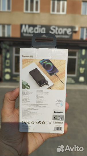 Внешний аккумулятор baseus 10000mAh ppdml-I01