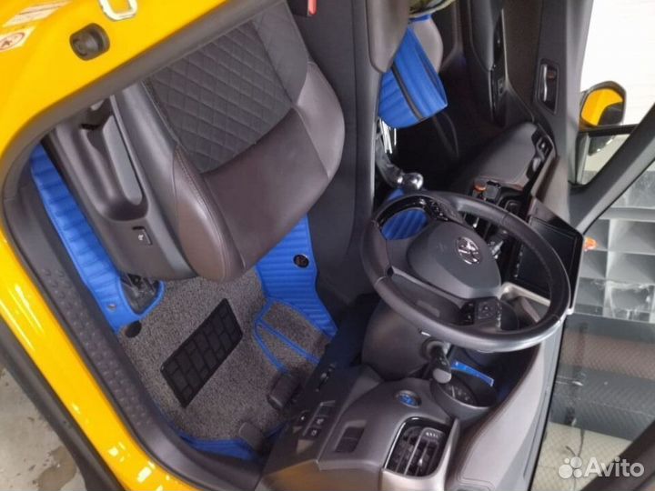 3d коврики в багажник Fiat Freemont