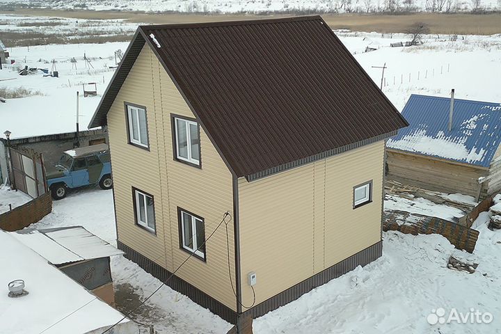 Дом 78 кв.м с чистовой отделкой 402-95