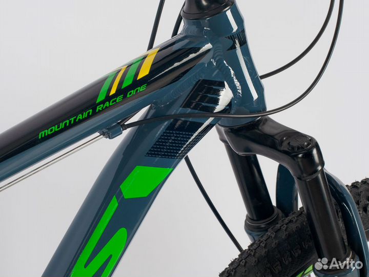 Велосипед sitis rade RD610 26 (2022) серо-зеленый