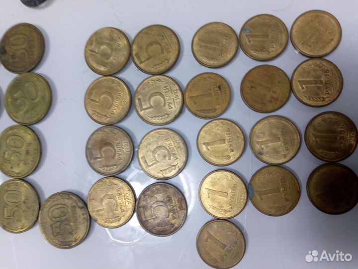 Монеты разные