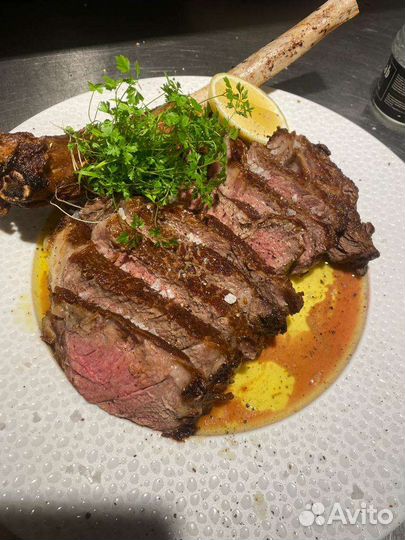 Стейк Спинной отруб Томагавк 3-4 ребра Rebeye