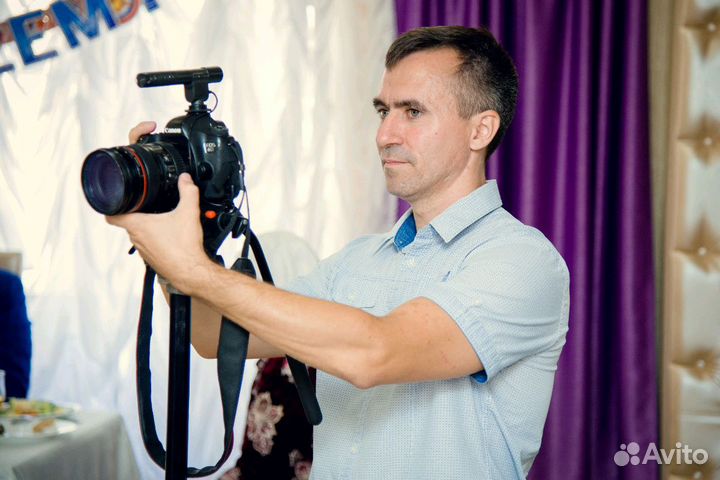 Видеооператор видеограф фотограф