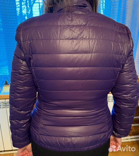 Тонкий пуховик женский stradivarius