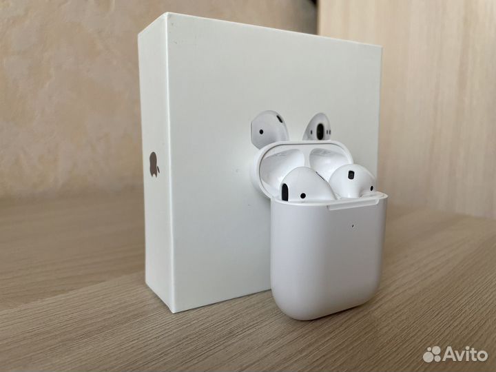 Беспроводные наушники apple airpods 2