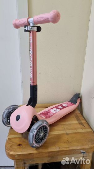 Самокат трехколесный junior foldable lights