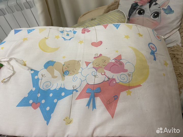 Бортики на детскую кроватку