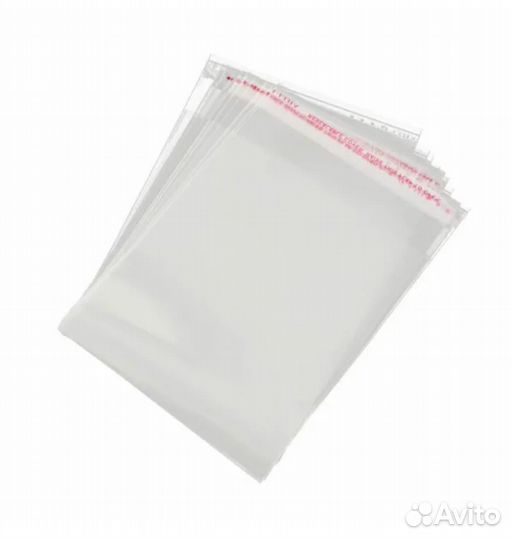 Бопп пакеты с клеевым клапаном