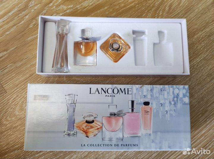 Миниатюры парфюма Lancome и Versace