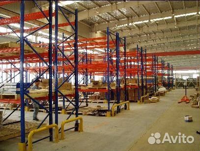 Стеллажи паллетные бу для склада