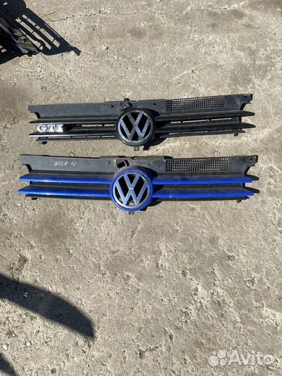 Решетка радиатора фольксваген гольф 4