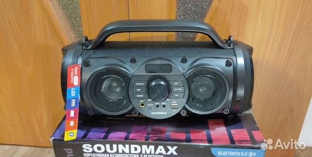 Беспроводная колонка Soundmax SM-PS5071B(черный)