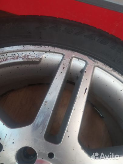 Диски AMG разноширокие r17