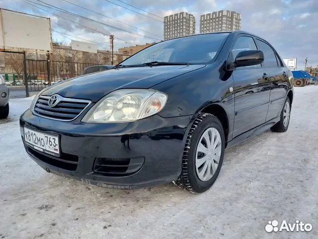 Внешние пороги пластик Toyota Corolla 120/130