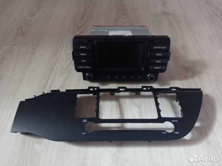 Штатная магнитола. Kia Rio Xline 2020 г