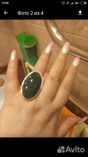 Кольцо из серебра 925 пробы