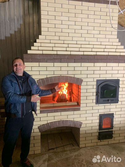 Услуги печника Кладка барбекю комплексов