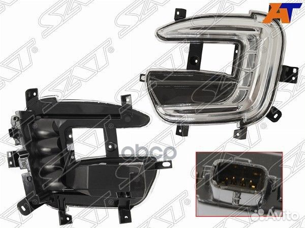 Ходовые огни Renault Kaptur 16-20 (Слева)