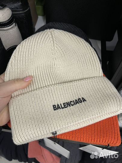 Шапка balenciaga полный комплект