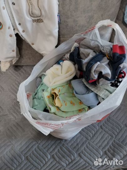 Детские вещи пакетом на мальчика от 0 до 6