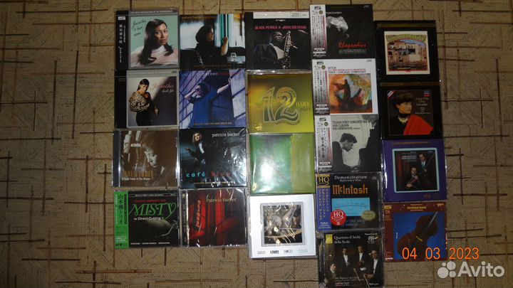 Аудиофильск.CD Jazz,Classical Music