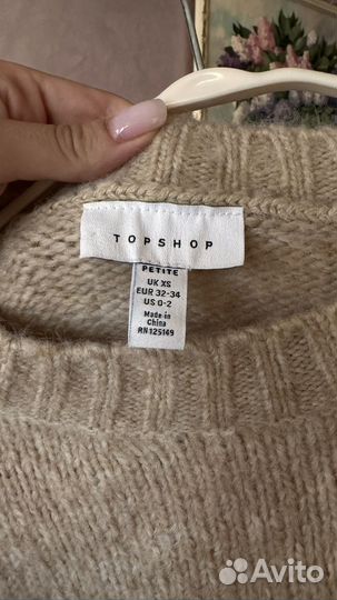 Свитер укороченный Topshop