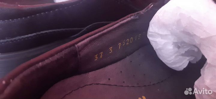 Туфли кожаные школьные Котофей